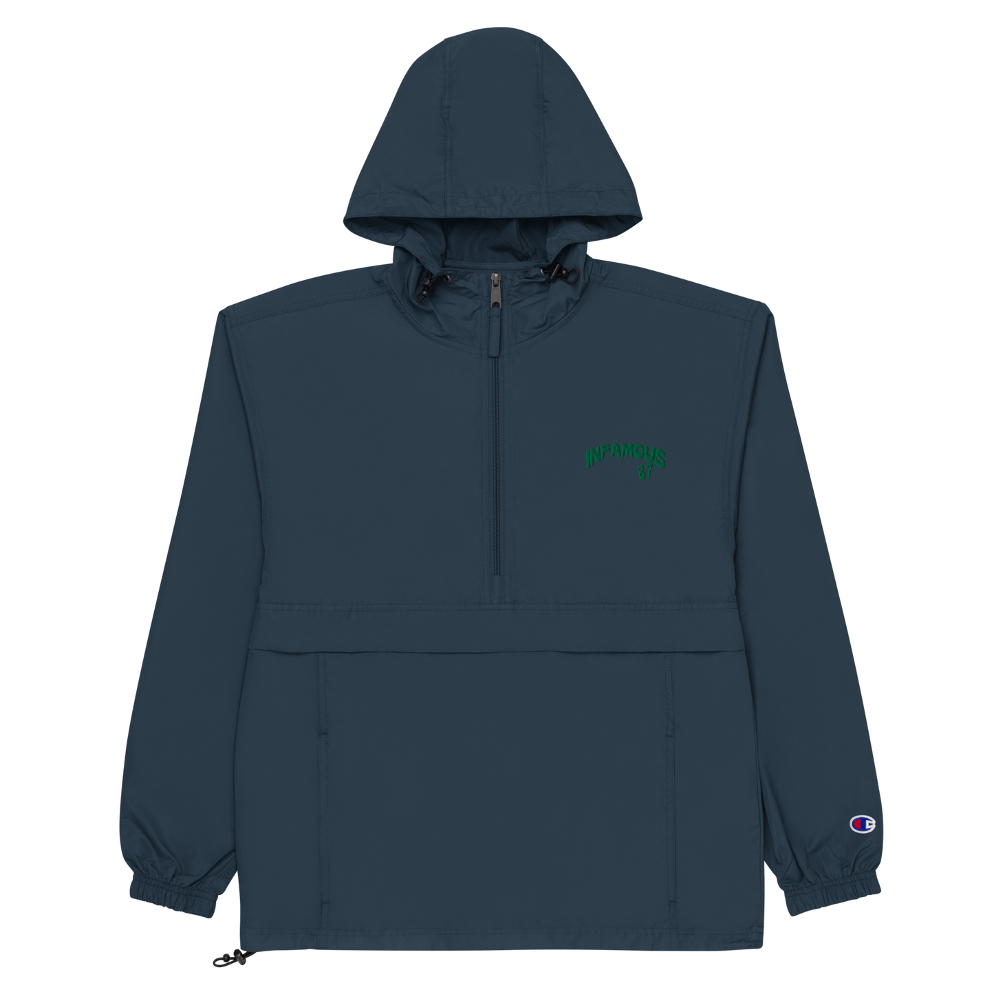 Embroidered Champion Packable Jacket