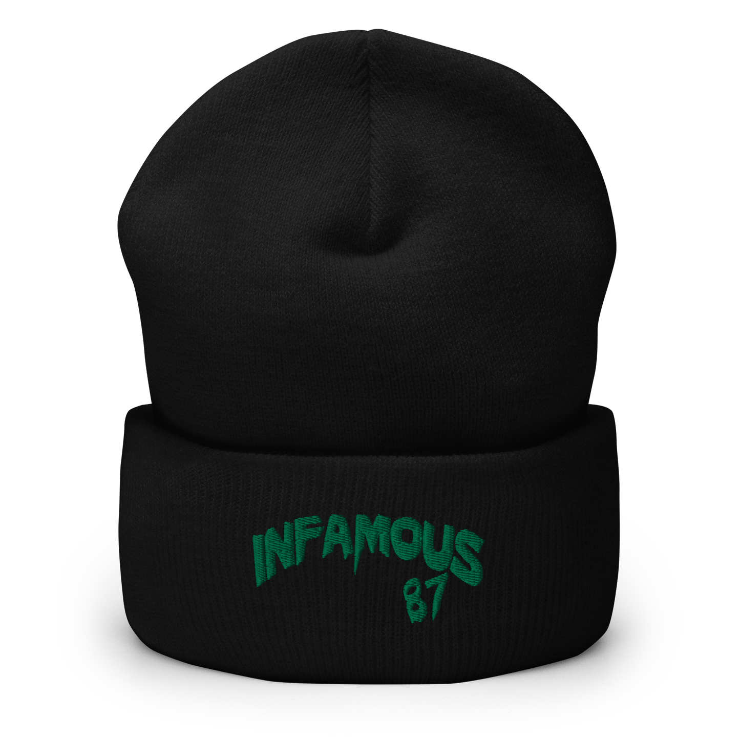 Infamous87 Cuffed Beanie