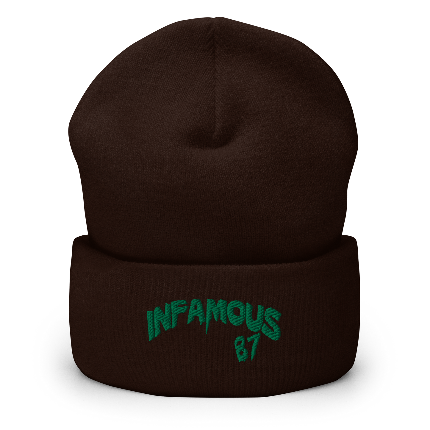 Infamous87 Cuffed Beanie