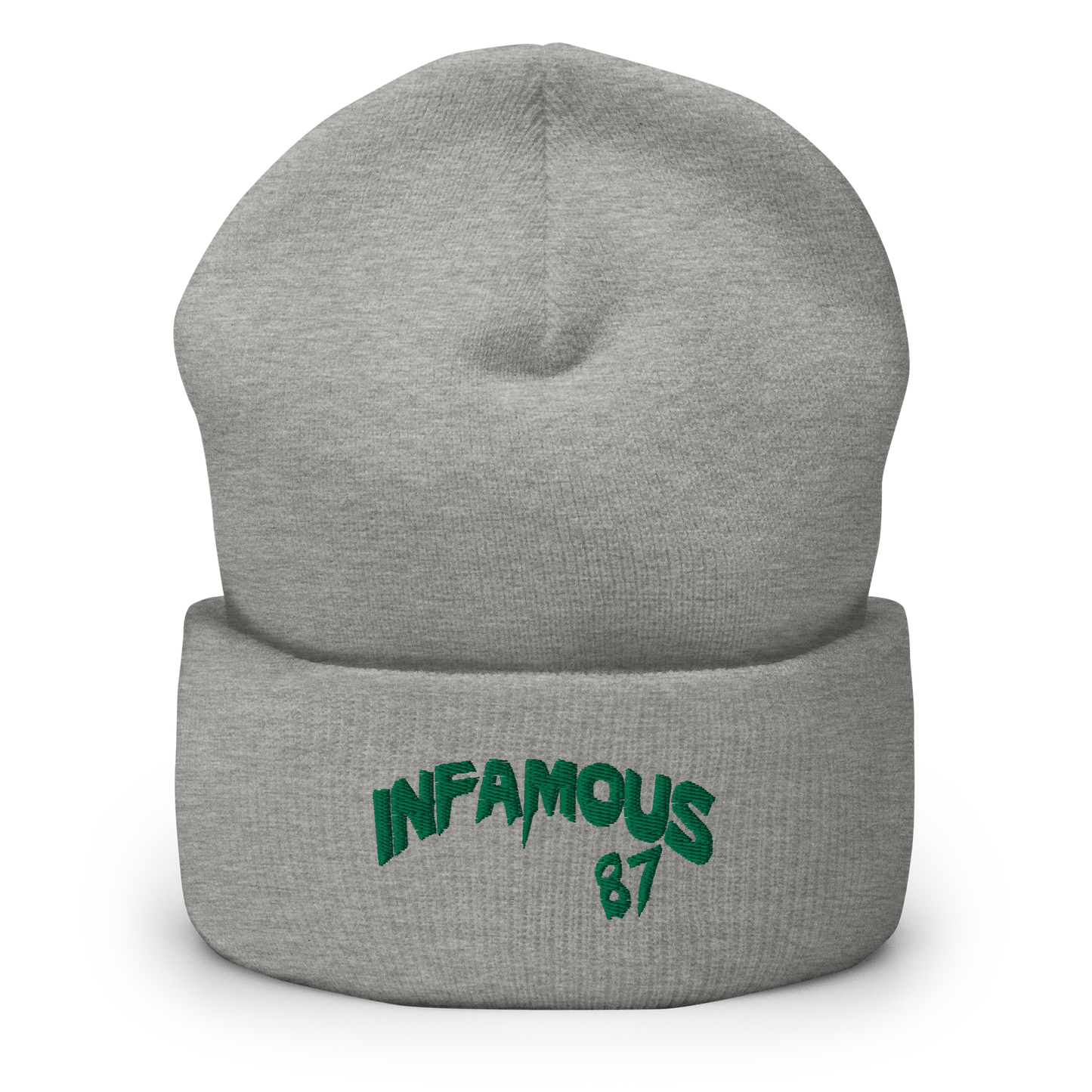 Infamous87 Cuffed Beanie