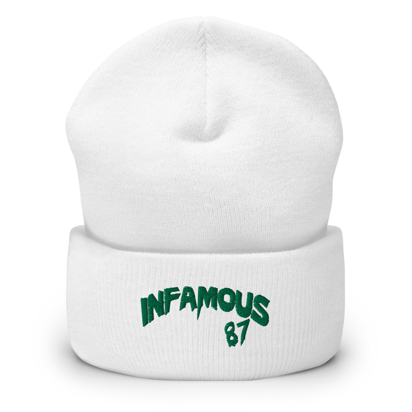 Infamous87 Cuffed Beanie