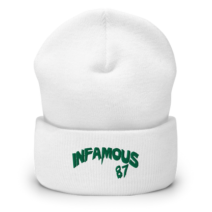 Infamous87 Cuffed Beanie