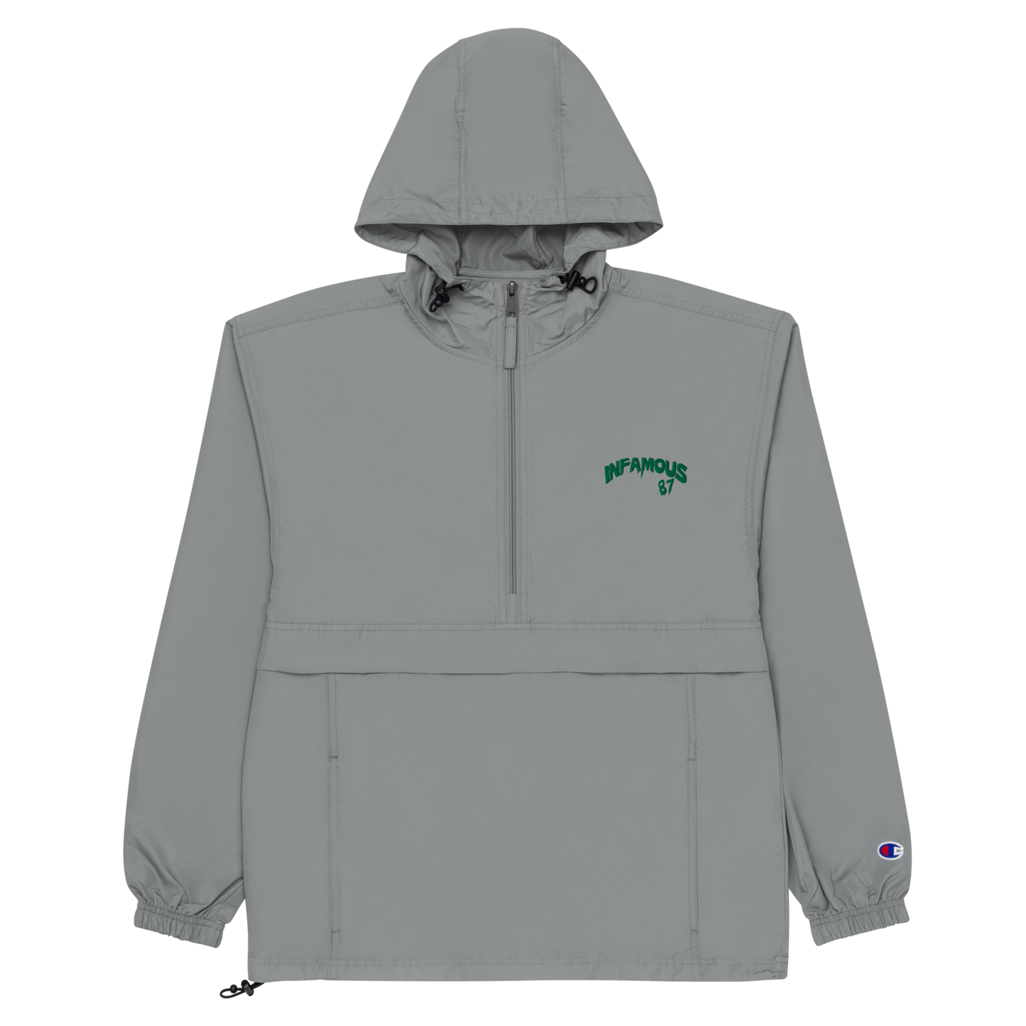 Embroidered Champion Packable Jacket